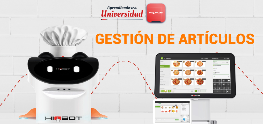 Gestión de artículos