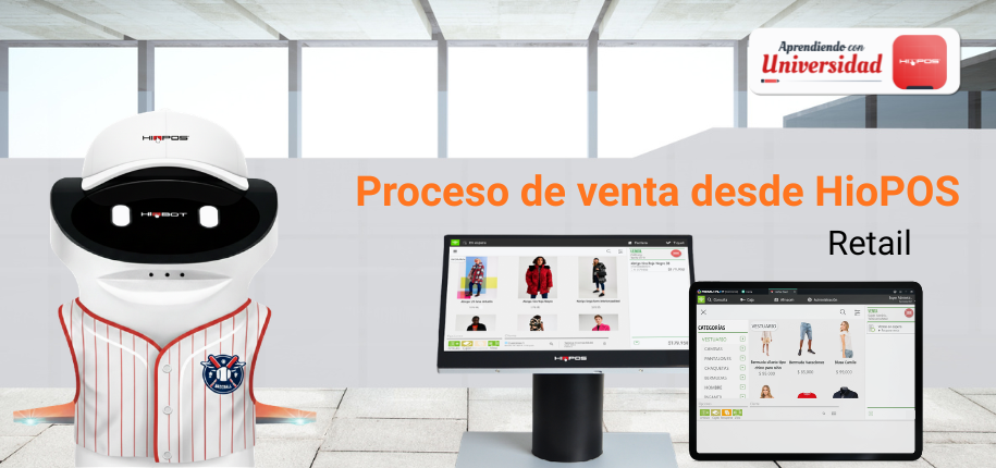 Proceso de venta desde HioPOS